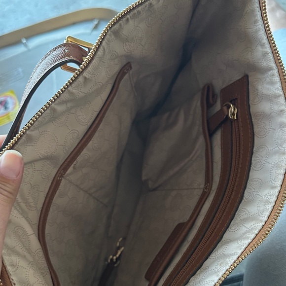 Michael Kors Tan Leather Tote - Picture 5 of 6